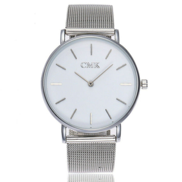 Луксозен дамски часовник CMK - сребро