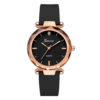 Луксозен дамски часовник Geneva – черен